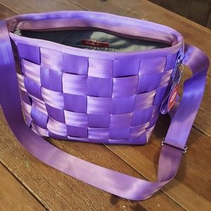 Seatbelt purse by Harvey